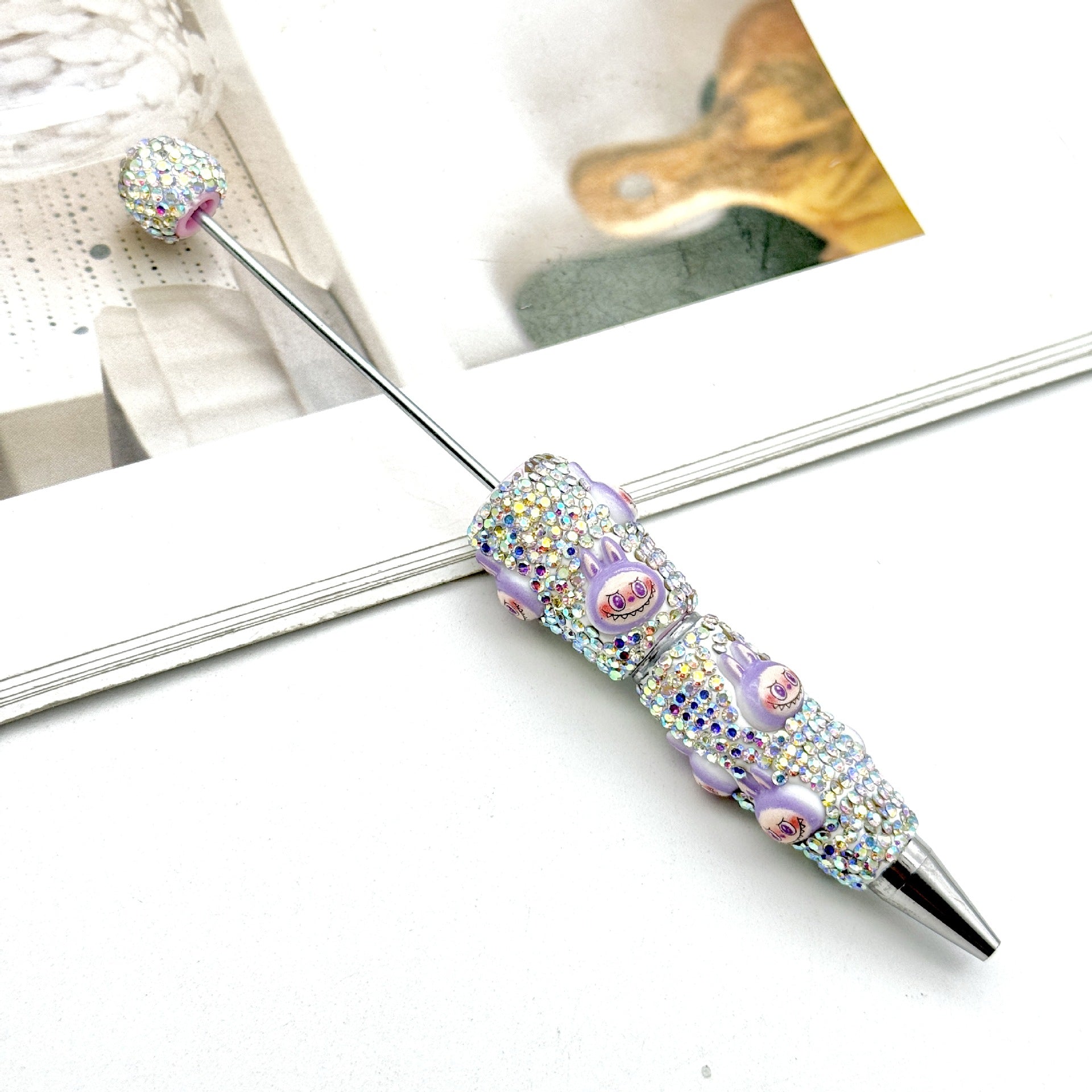 Wholesale Diamond cartoon beaded pen